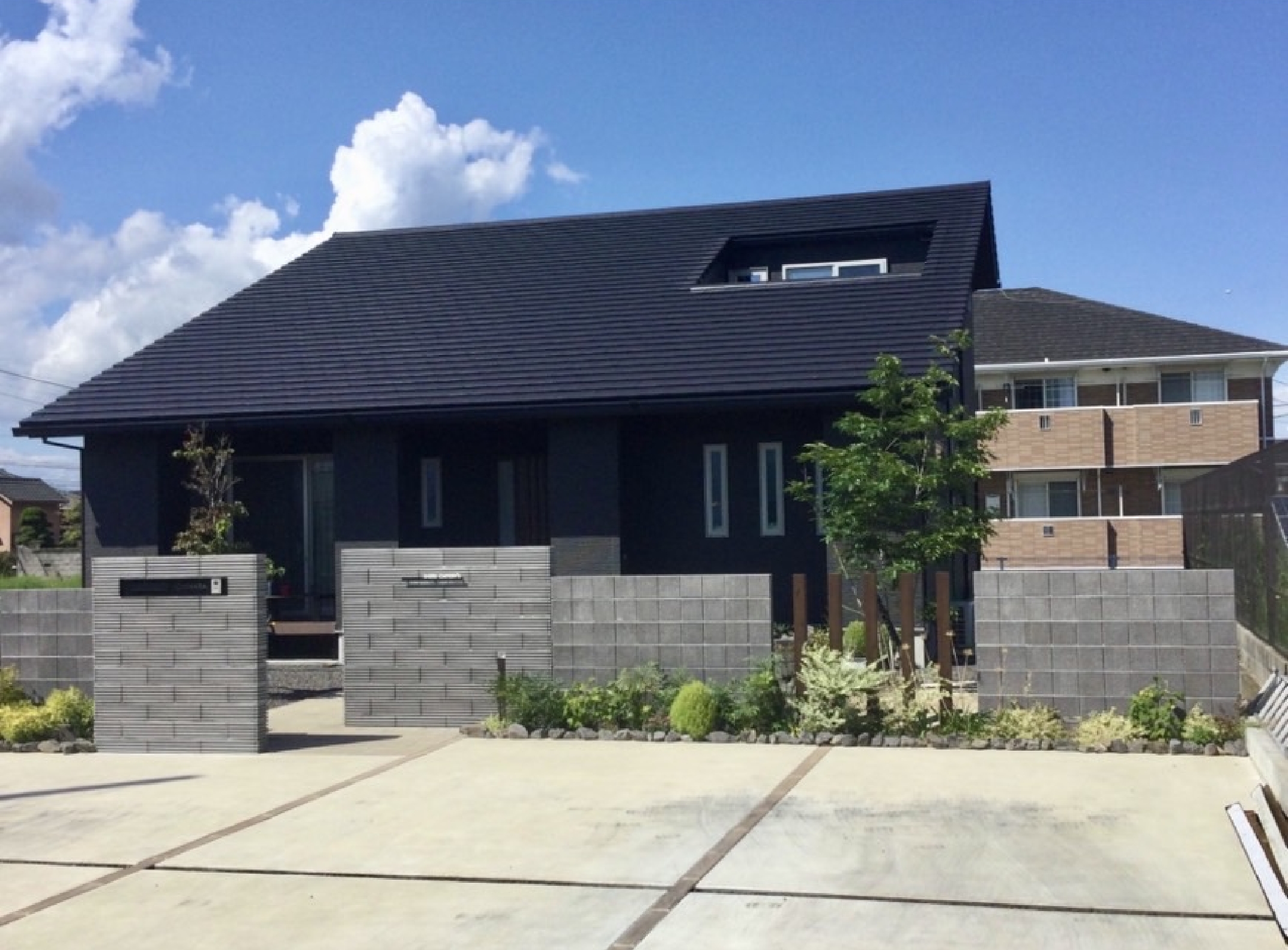 シンプル＆上質な外構デザイン